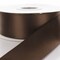 4&#x22; Double Faced Satin Ribbon 850 Brown 100yd